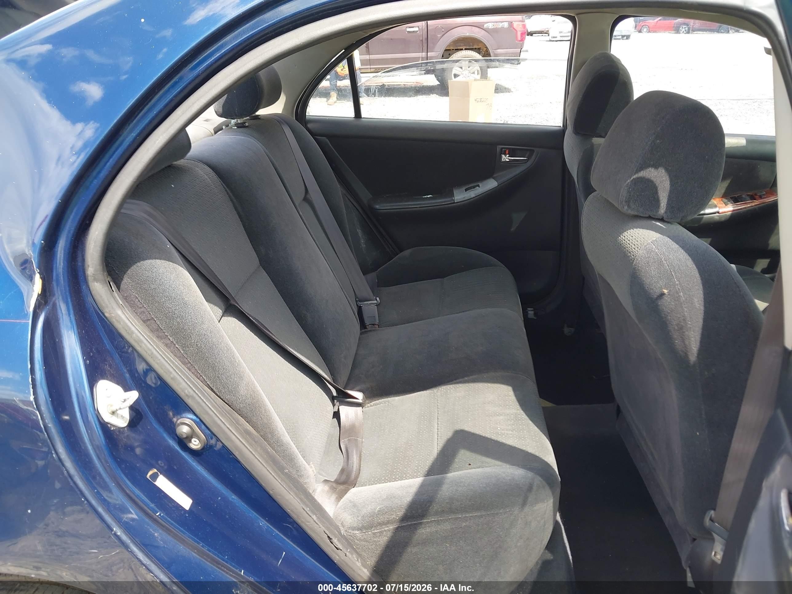 2003 Toyota Corolla S Blue vin: 2T1BR32E43C122766