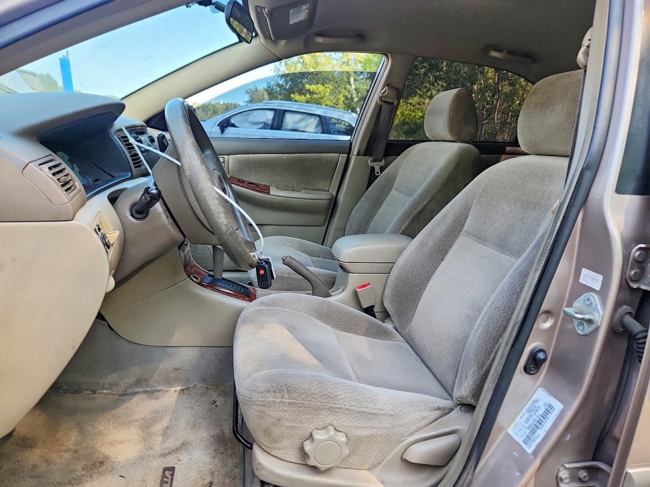 2003 Toyota Corolla Ce Желто-коричневый vin: 2T1BR32E43C712837