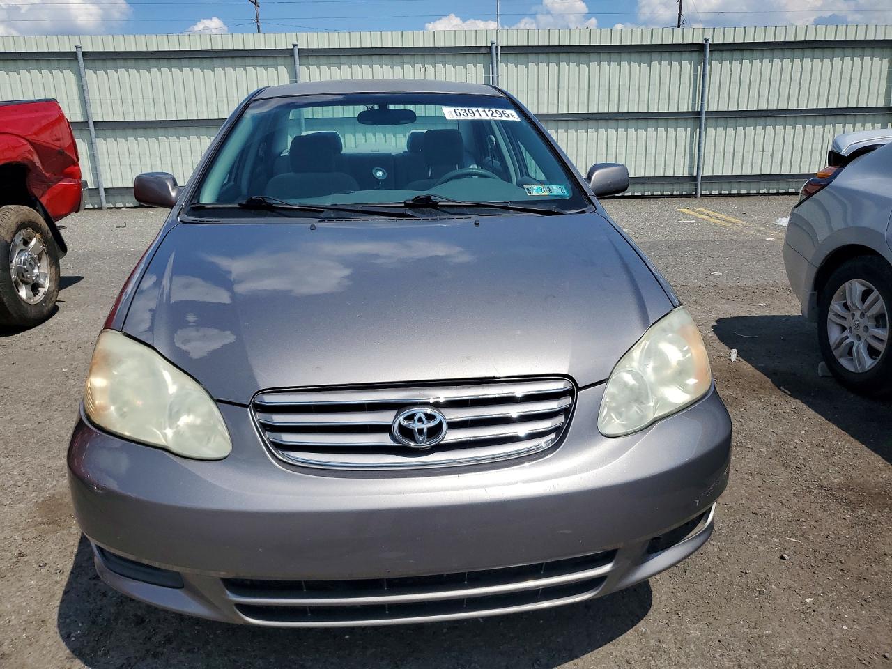 2004 Toyota Corolla Le Gray vin: 2T1BR32E44C232685