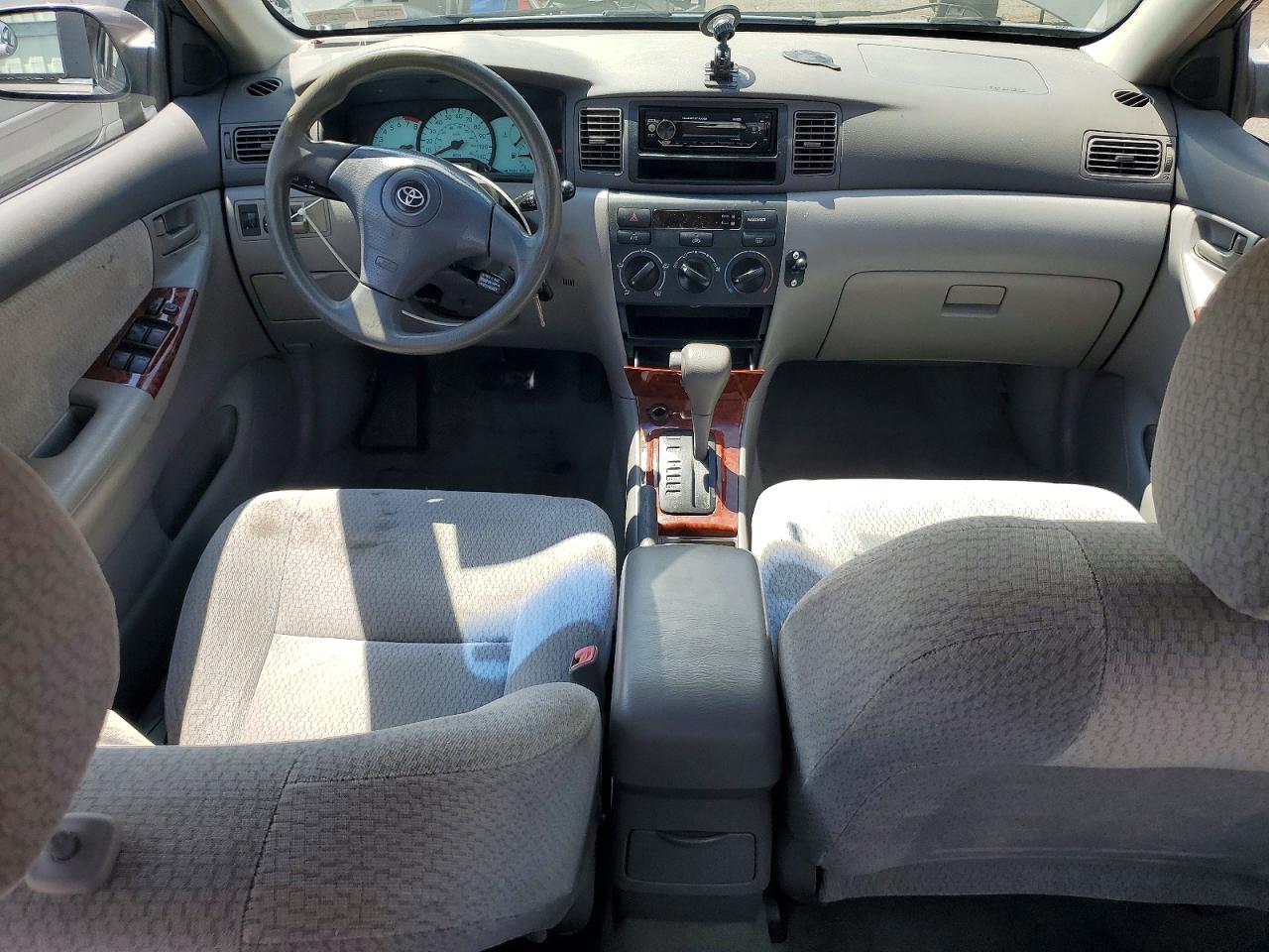 2004 Toyota Corolla Le Gray vin: 2T1BR32E44C232685