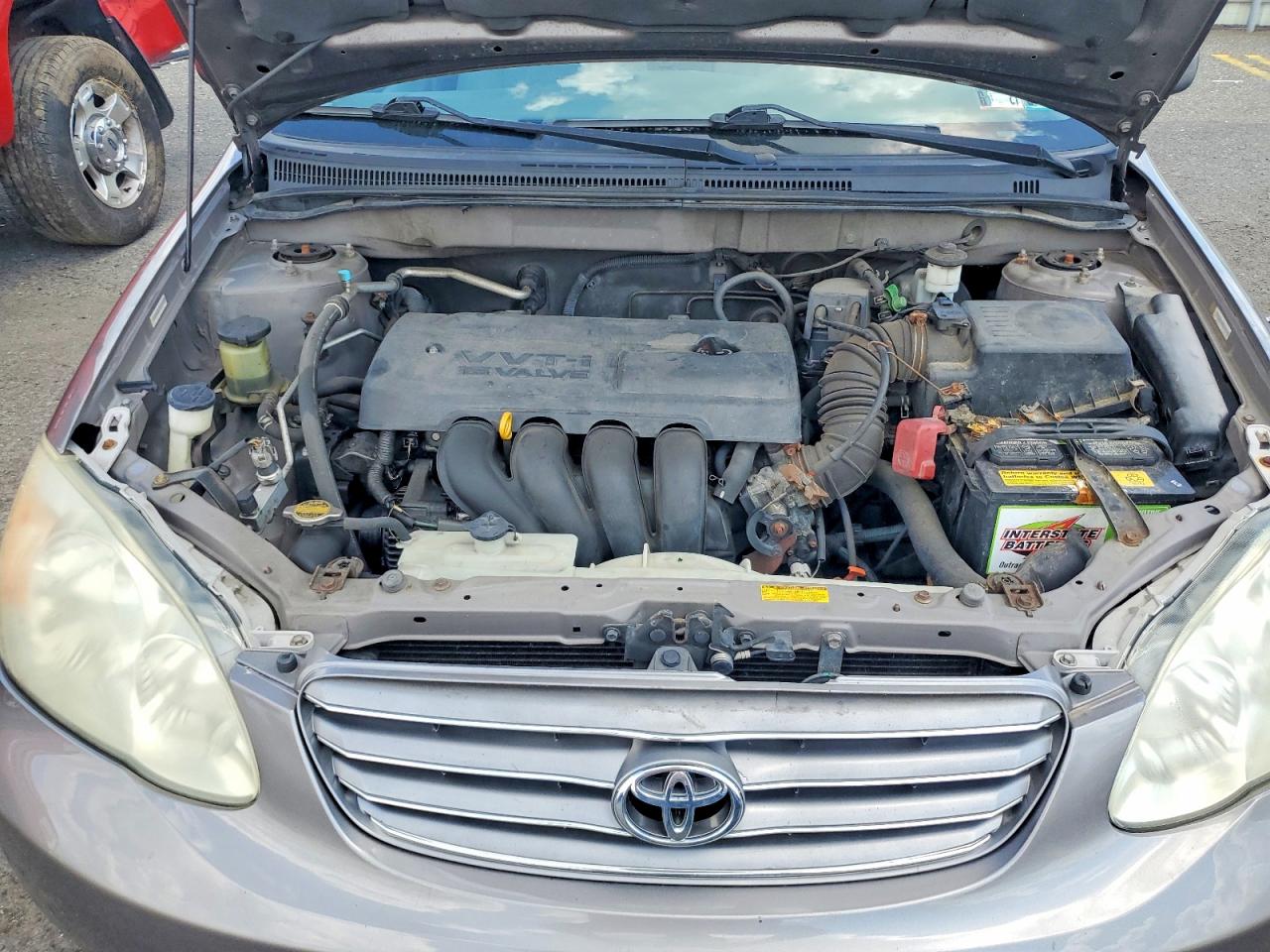 2004 Toyota Corolla Le Gray vin: 2T1BR32E44C232685