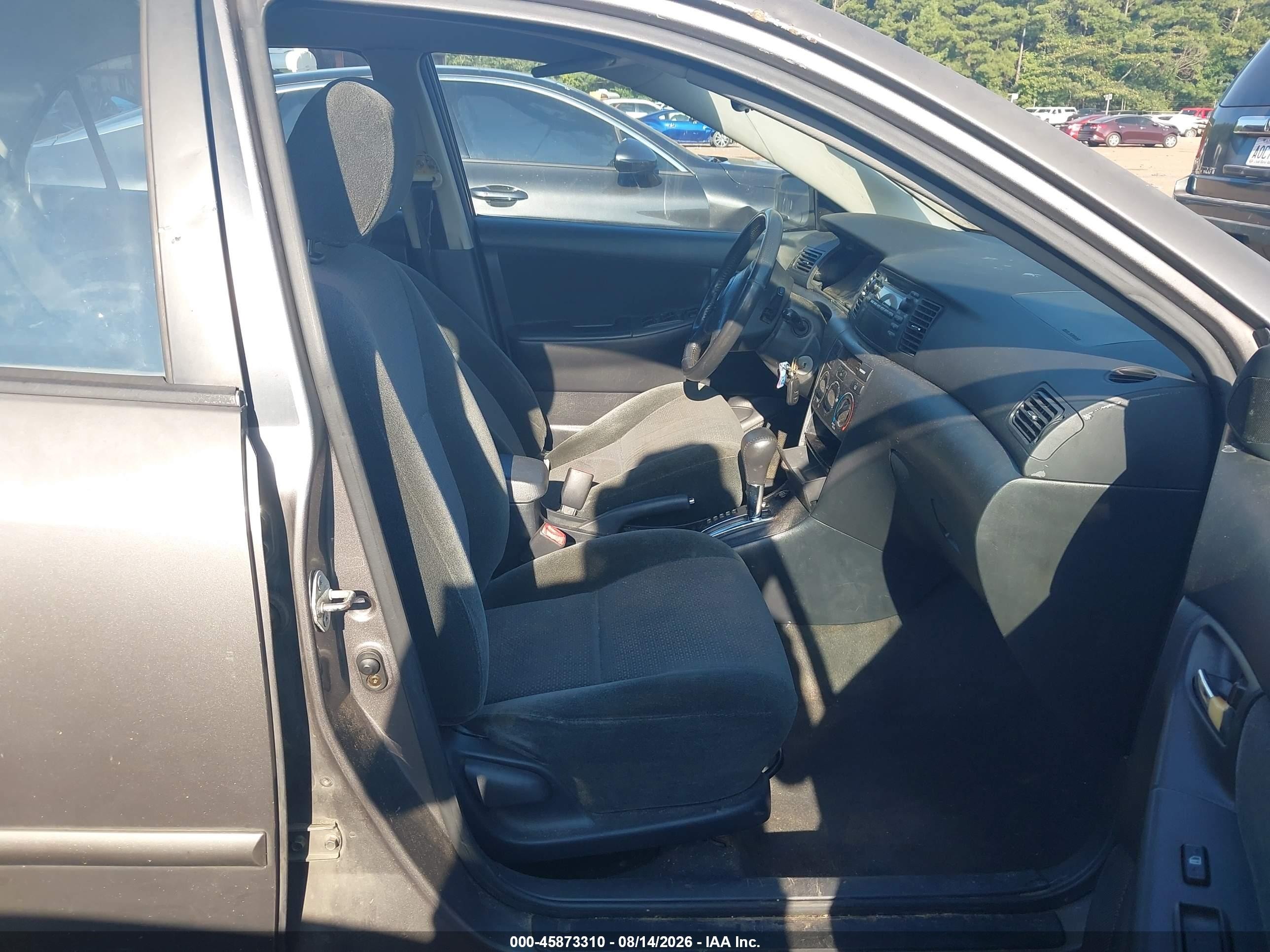 2004 Toyota Corolla S Gray vin: 2T1BR32E44C251527