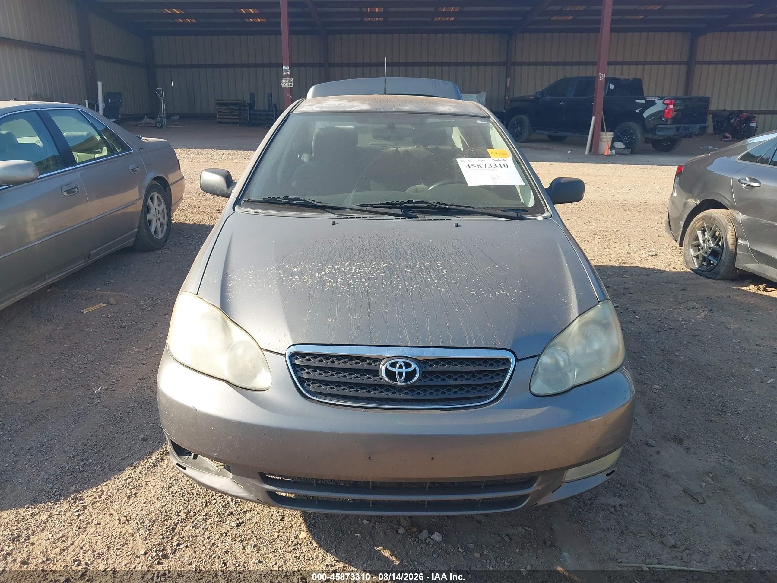 2004 Toyota Corolla S Gray vin: 2T1BR32E44C251527