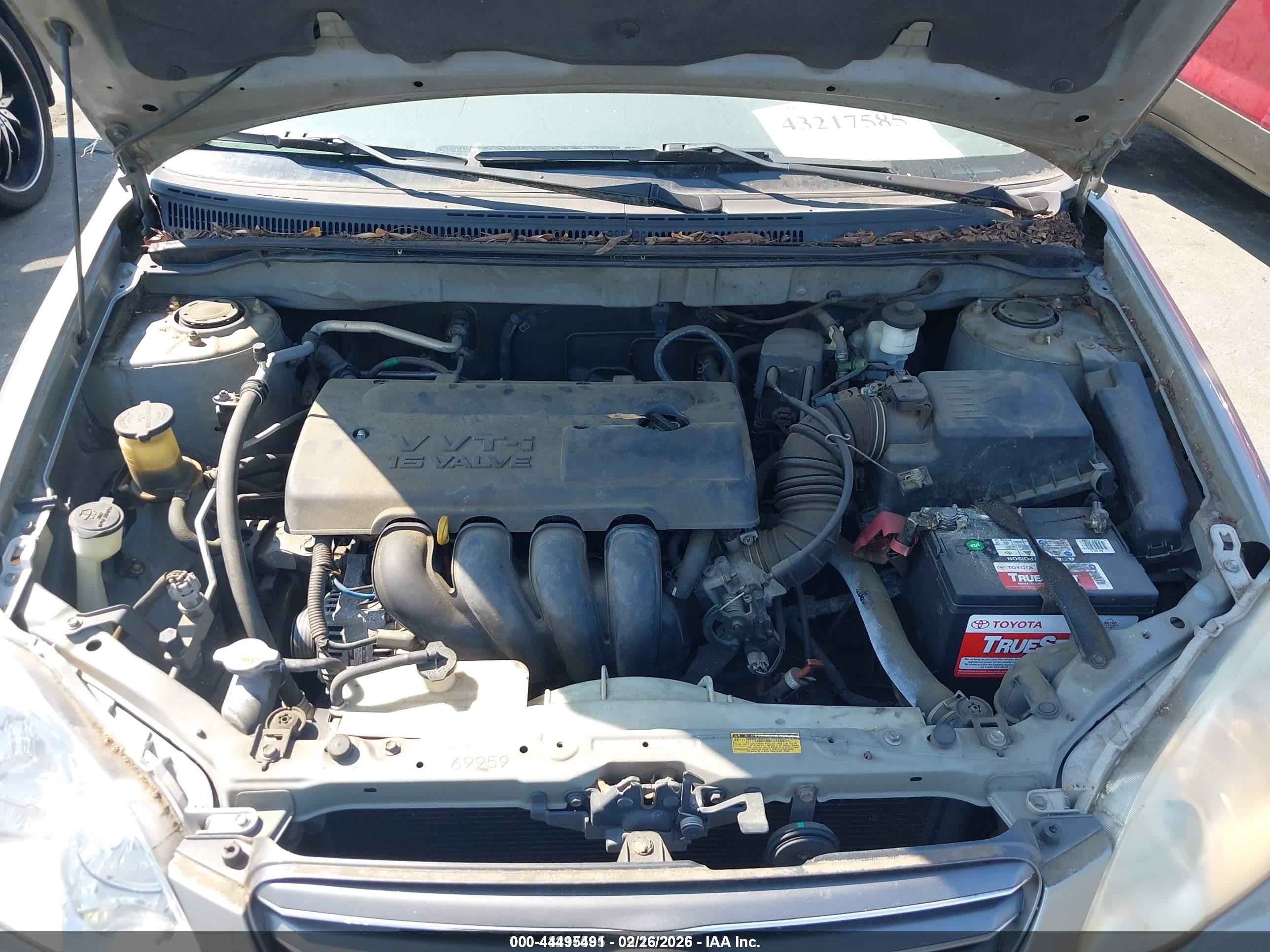 2004 Toyota Corolla Le Green vin: 2T1BR32E44C274161