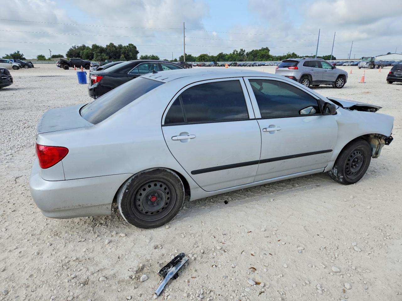 2005 Toyota Corolla Ce Серебряный vin: 2T1BR32E45C320203