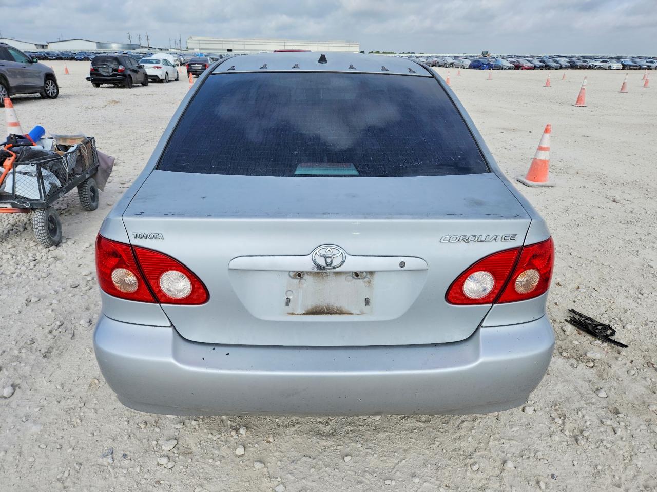 2005 Toyota Corolla Ce Серебряный vin: 2T1BR32E45C320203