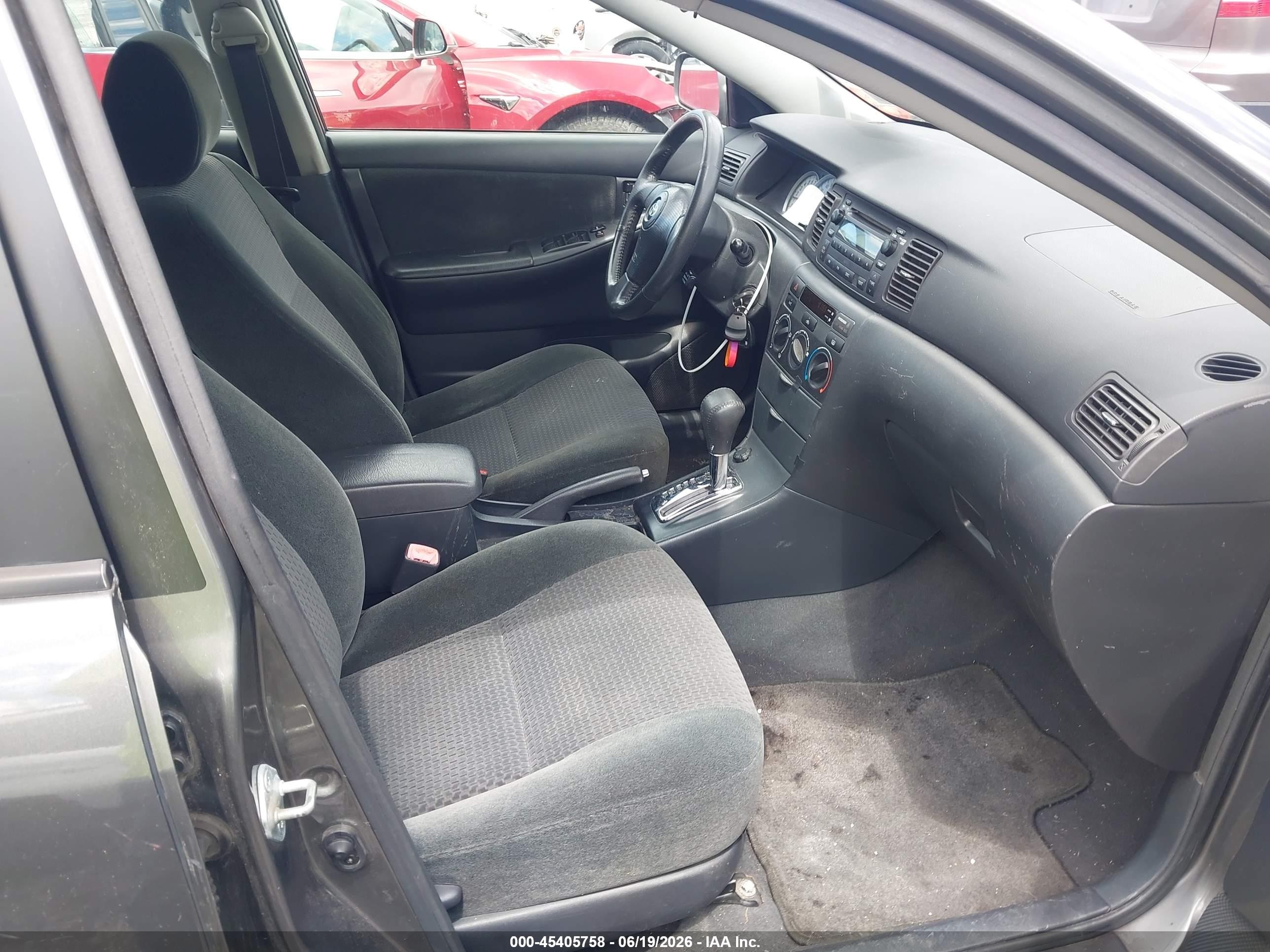 2005 Toyota Corolla S Gray vin: 2T1BR32E45C356702