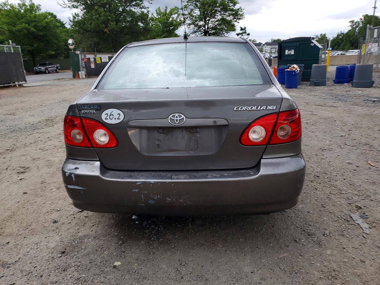 2005 Toyota Corolla Ce Серый vin: 2T1BR32E45C392583