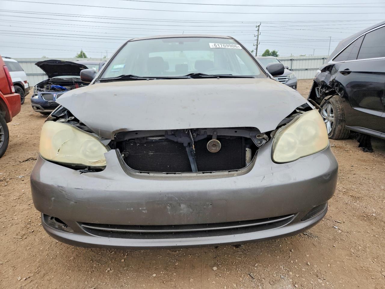 2005 Toyota Corolla Ce Gray vin: 2T1BR32E45C393698