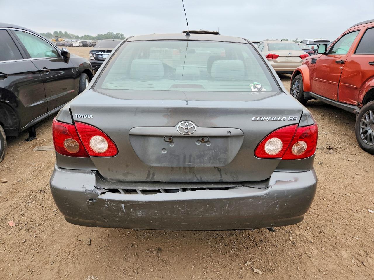 2005 Toyota Corolla Ce Gray vin: 2T1BR32E45C393698