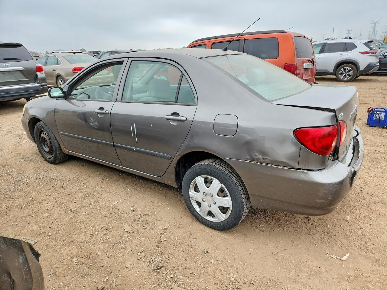 2005 Toyota Corolla Ce Gray vin: 2T1BR32E45C393698