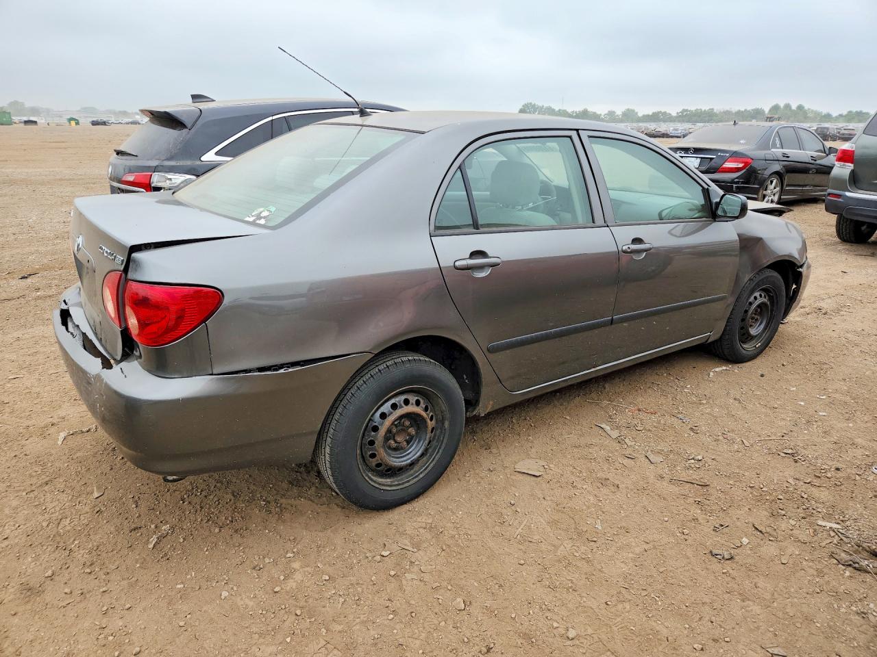 2005 Toyota Corolla Ce Gray vin: 2T1BR32E45C393698