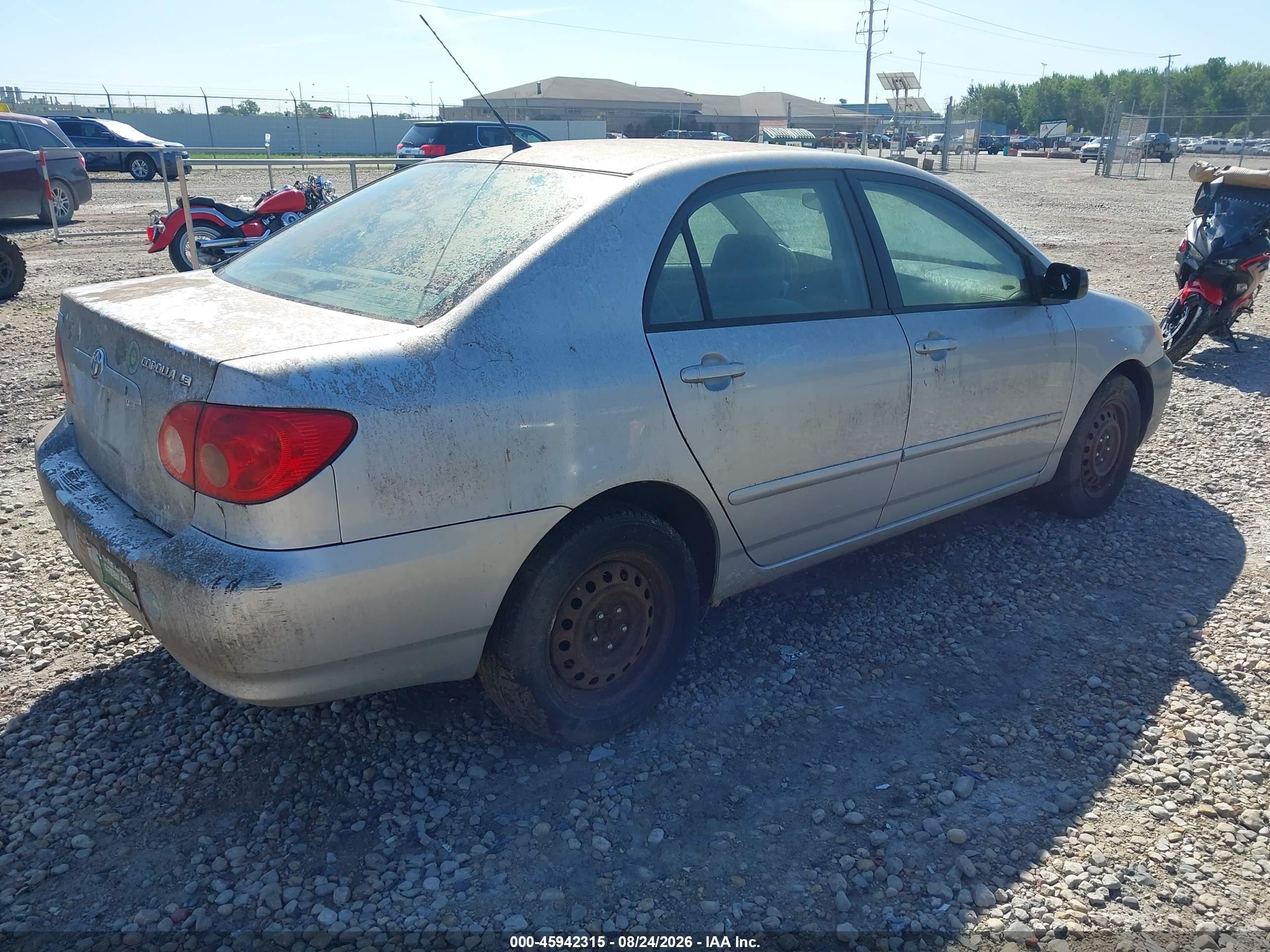 2005 Toyota Corolla Le Silver vin: 2T1BR32E45C431429
