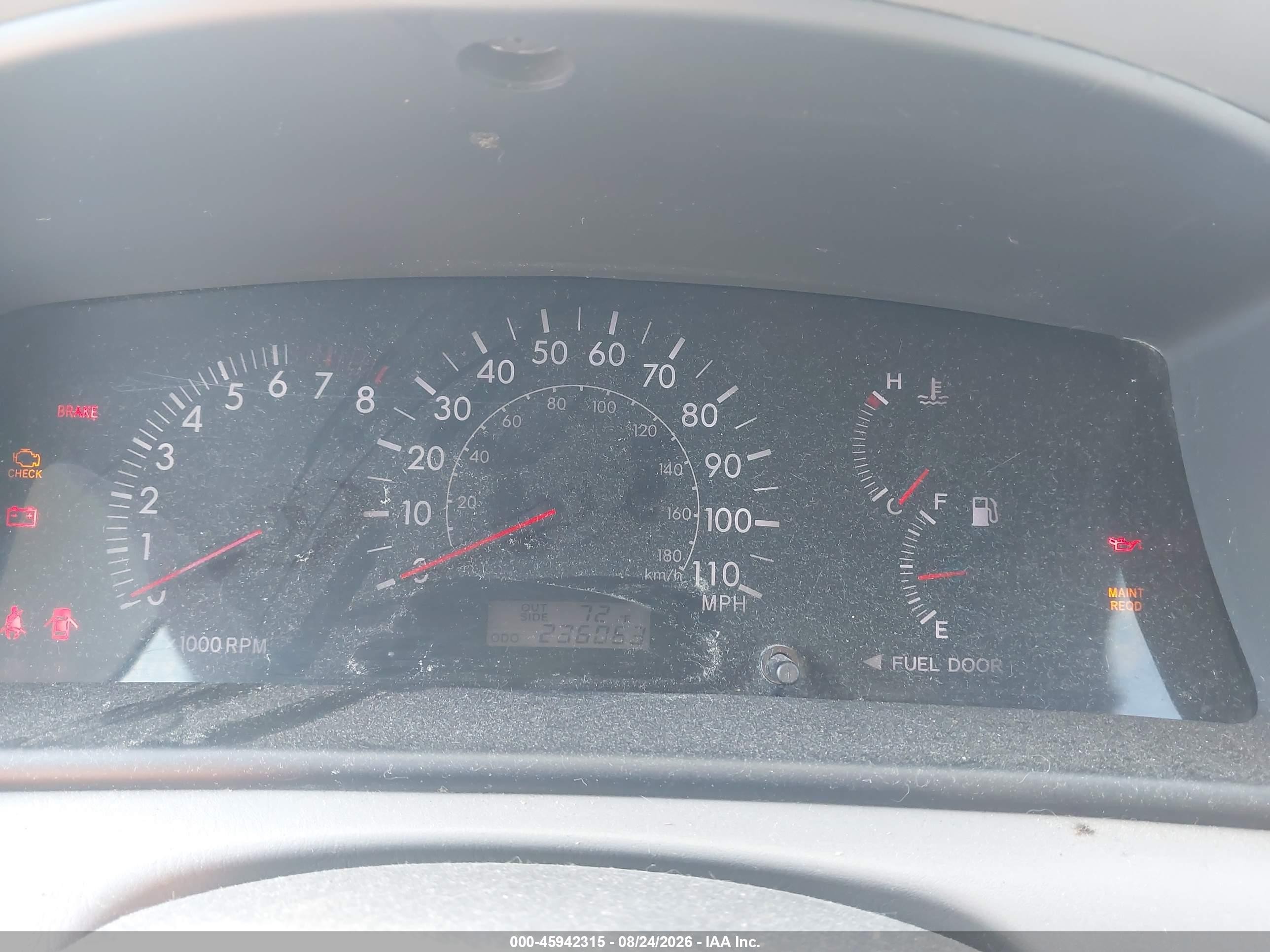 2005 Toyota Corolla Le Silver vin: 2T1BR32E45C431429