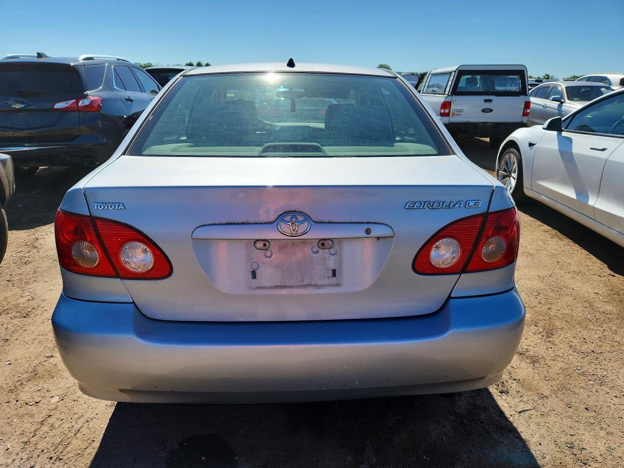 2005 Toyota Corolla Le Silver vin: 2T1BR32E45C436968