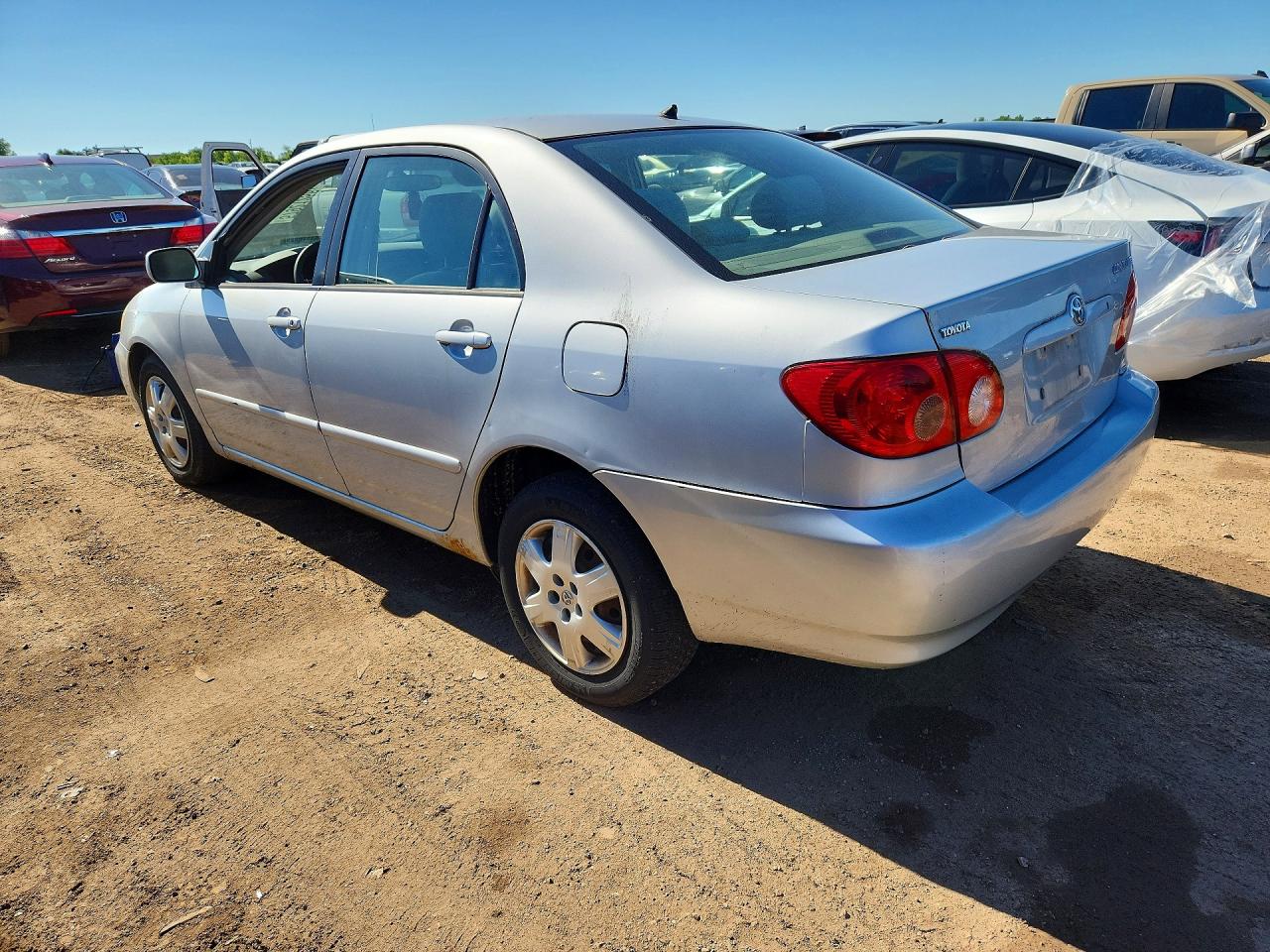 2005 Toyota Corolla Le Silver vin: 2T1BR32E45C436968
