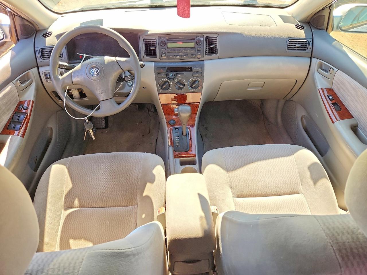 2005 Toyota Corolla Le Silver vin: 2T1BR32E45C436968