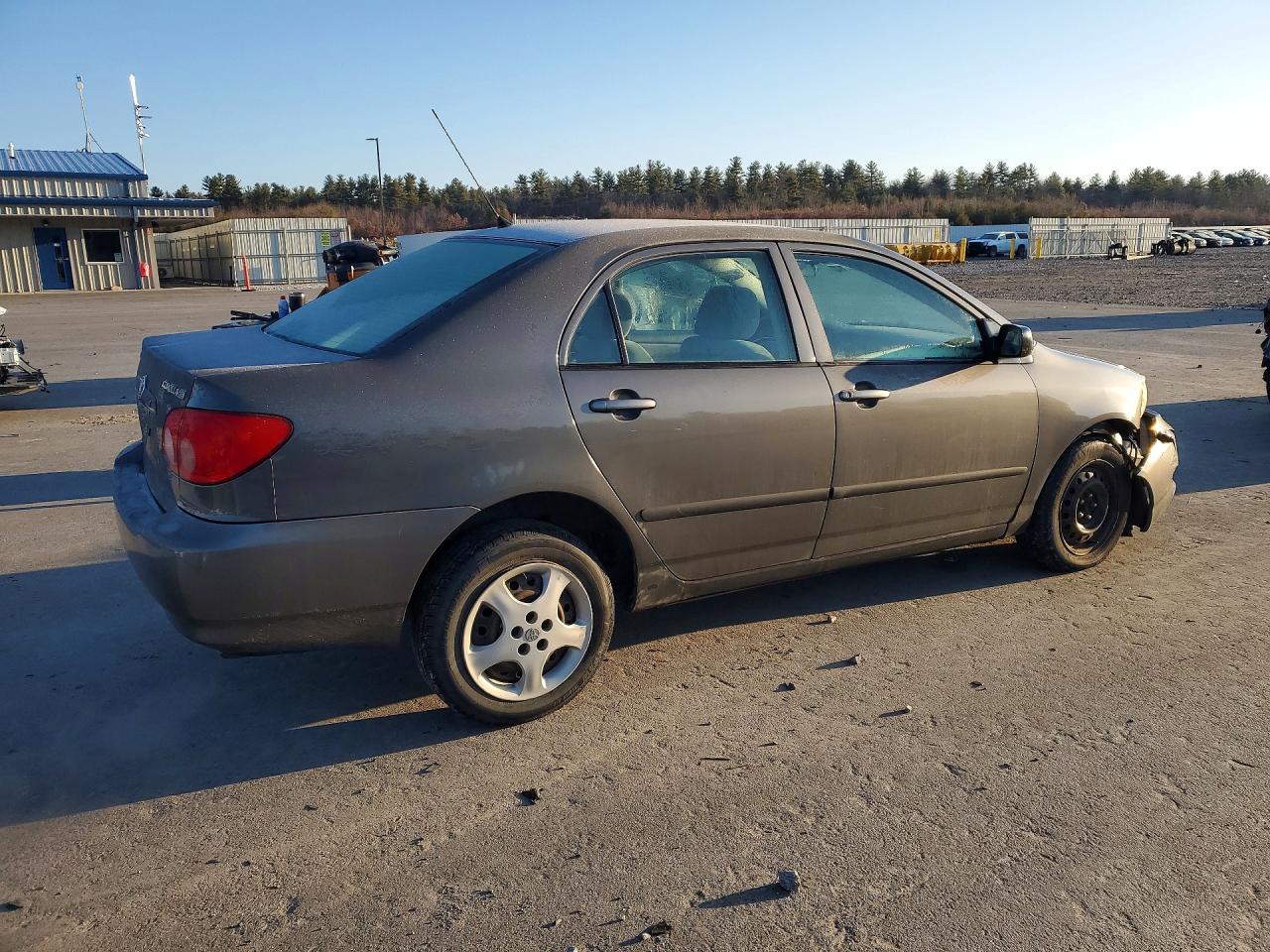 2005 Toyota Corolla Ce Gray vin: 2T1BR32E45C442317