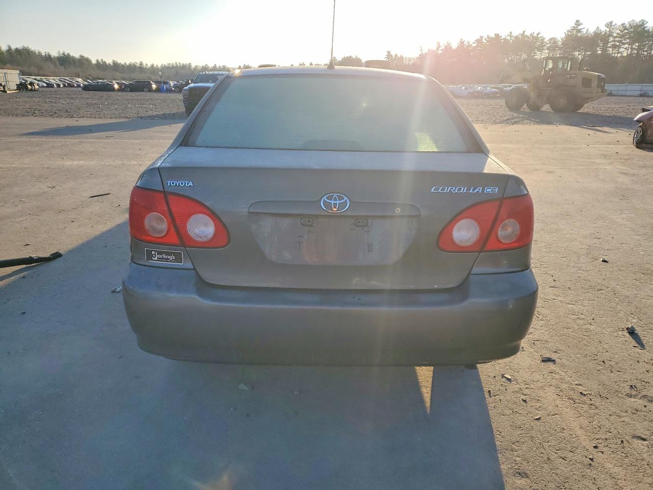 2005 Toyota Corolla Ce Gray vin: 2T1BR32E45C442317