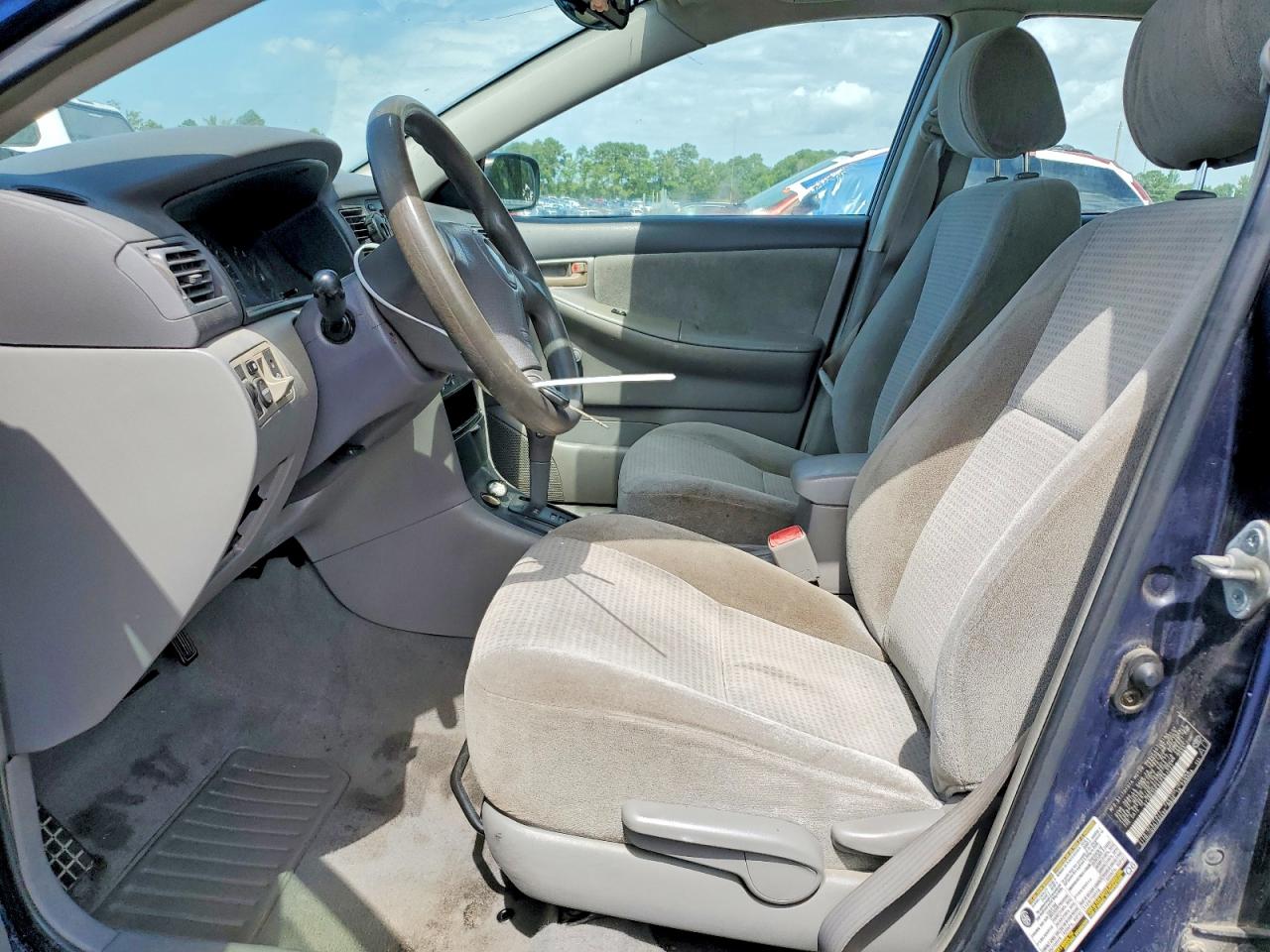 2005 Toyota Corolla Ce Blue vin: 2T1BR32E45C451731