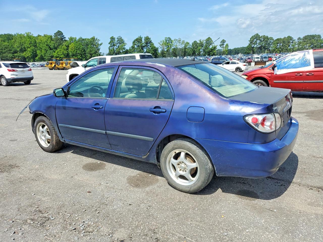 2005 Toyota Corolla Ce Blue vin: 2T1BR32E45C451731