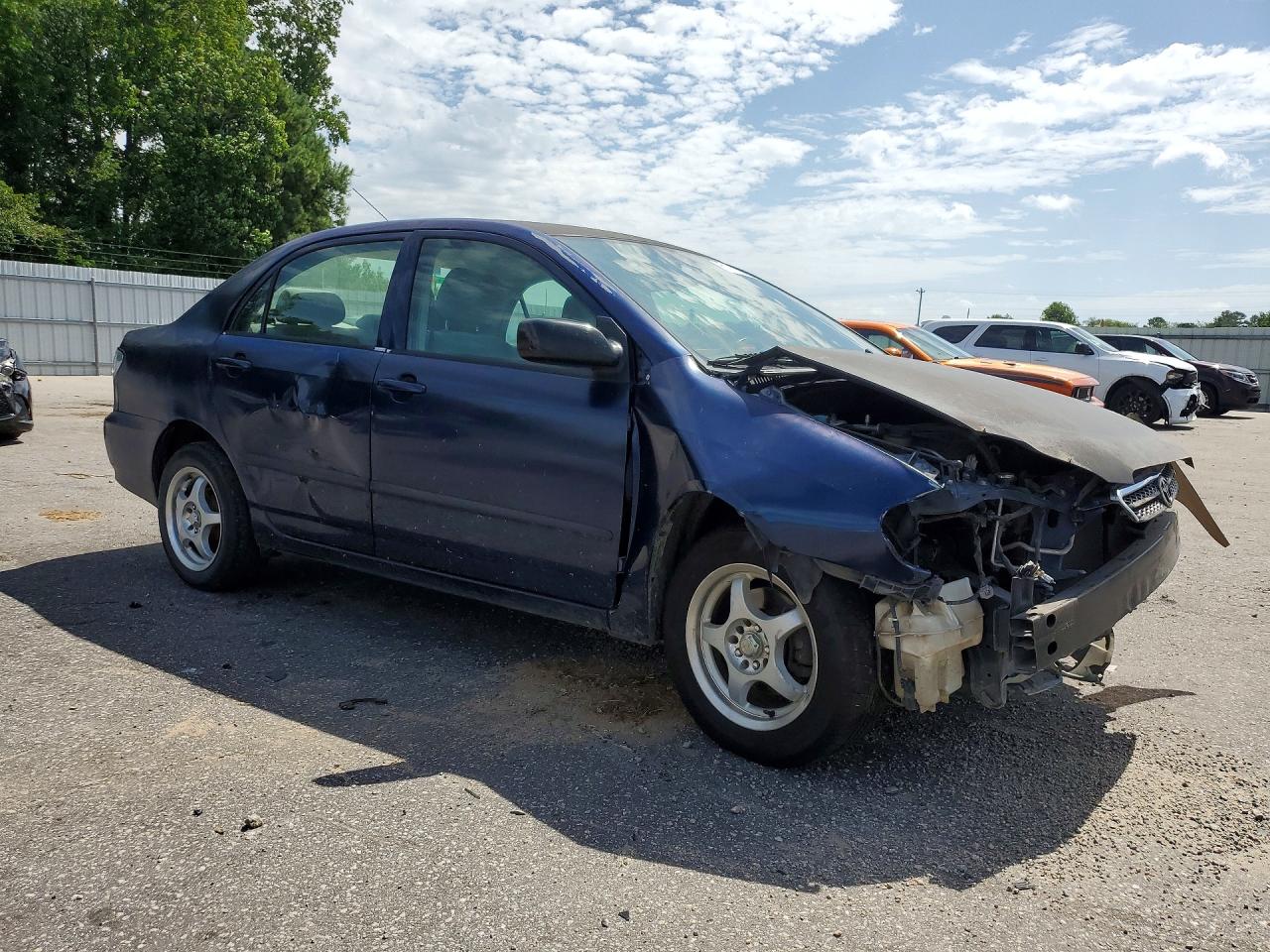 2005 Toyota Corolla Ce Blue vin: 2T1BR32E45C451731