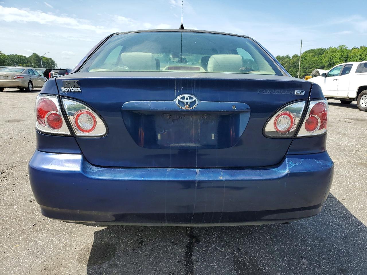 2005 Toyota Corolla Ce Blue vin: 2T1BR32E45C451731