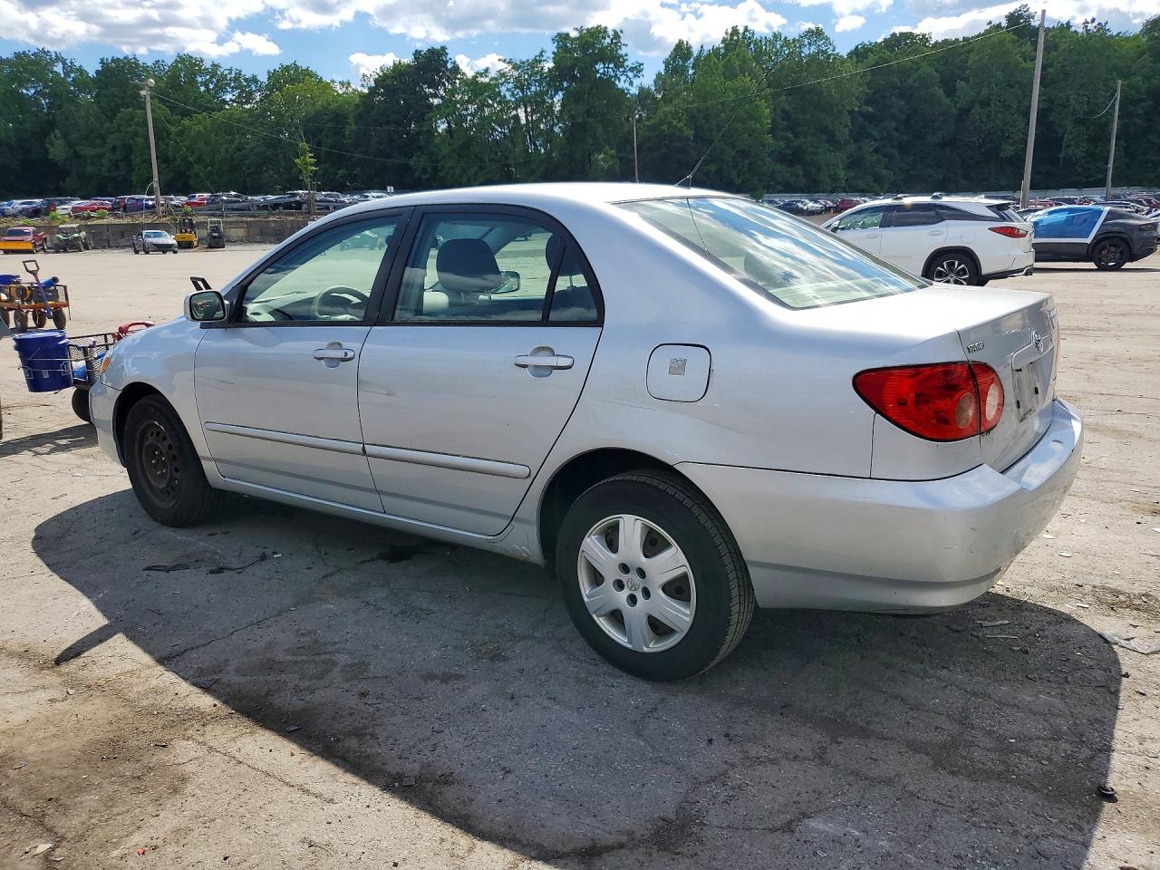 2005 Toyota Corolla Silver vin: 2T1BR32E45C457903