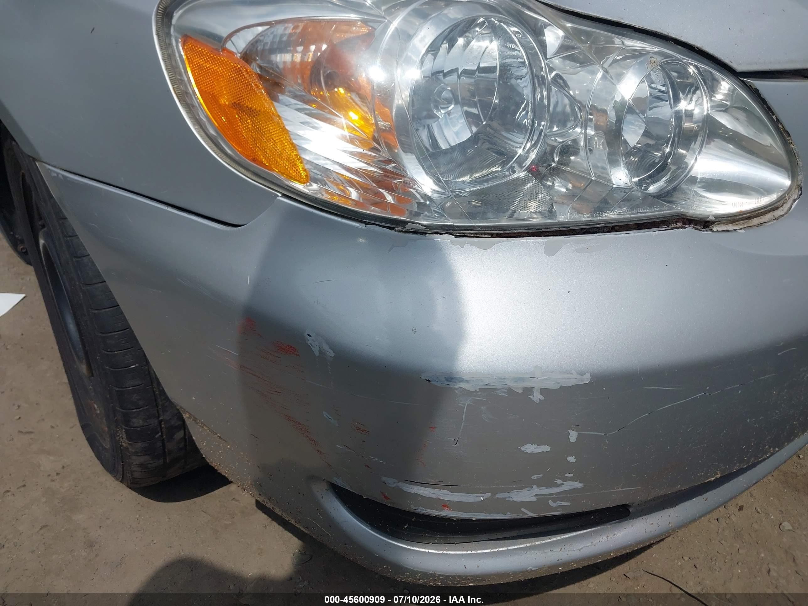 2005 Toyota Corolla Le Silver vin: 2T1BR32E45C508798