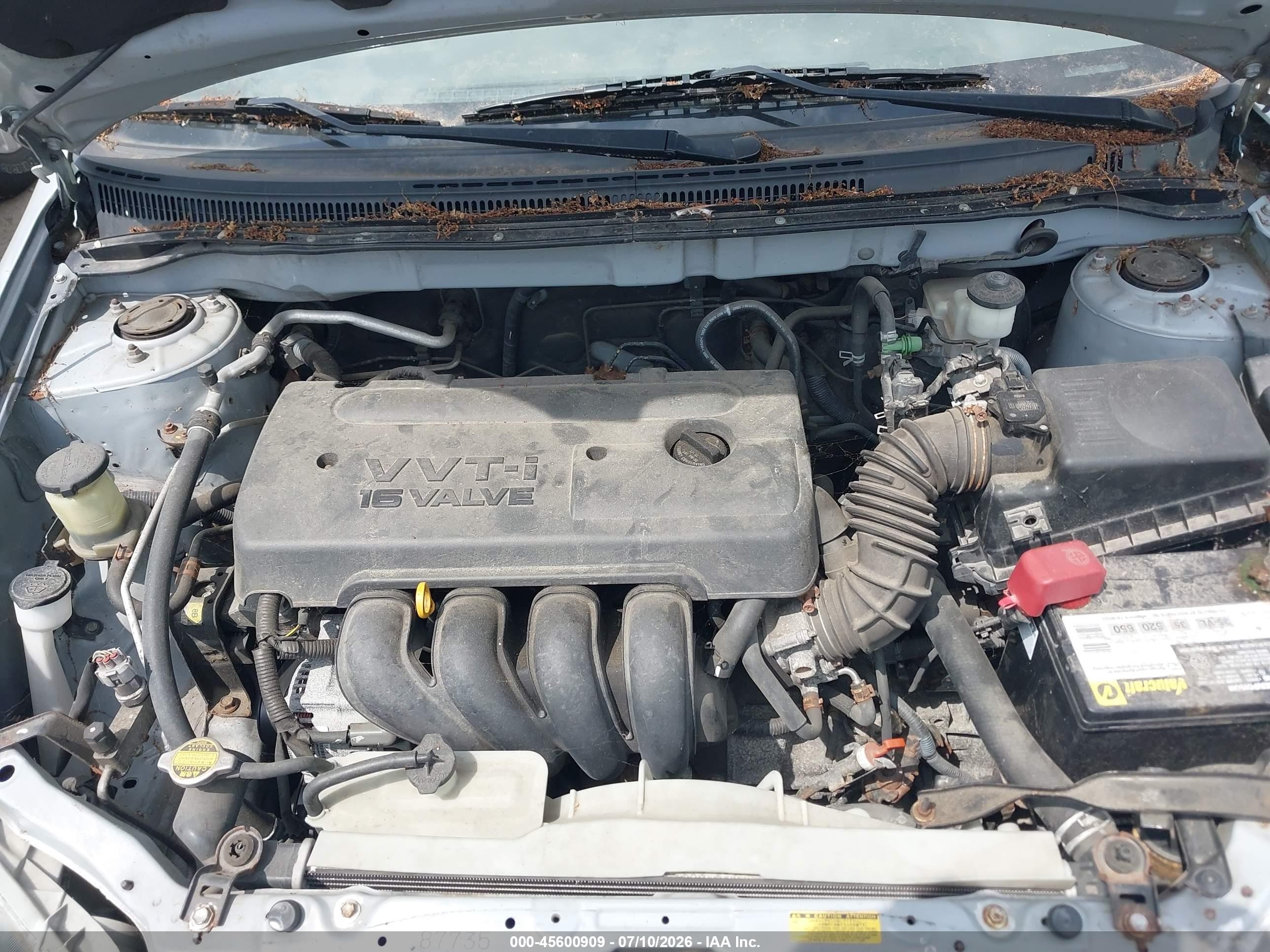 2005 Toyota Corolla Le Silver vin: 2T1BR32E45C508798