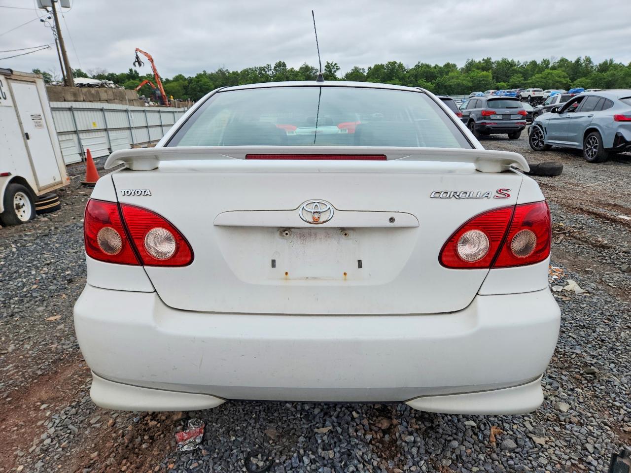 2006 Toyota Corolla S Белый vin: 2T1BR32E46C578609