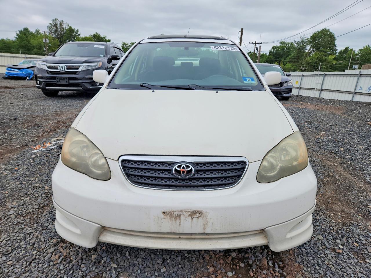 2006 Toyota Corolla S Белый vin: 2T1BR32E46C578609