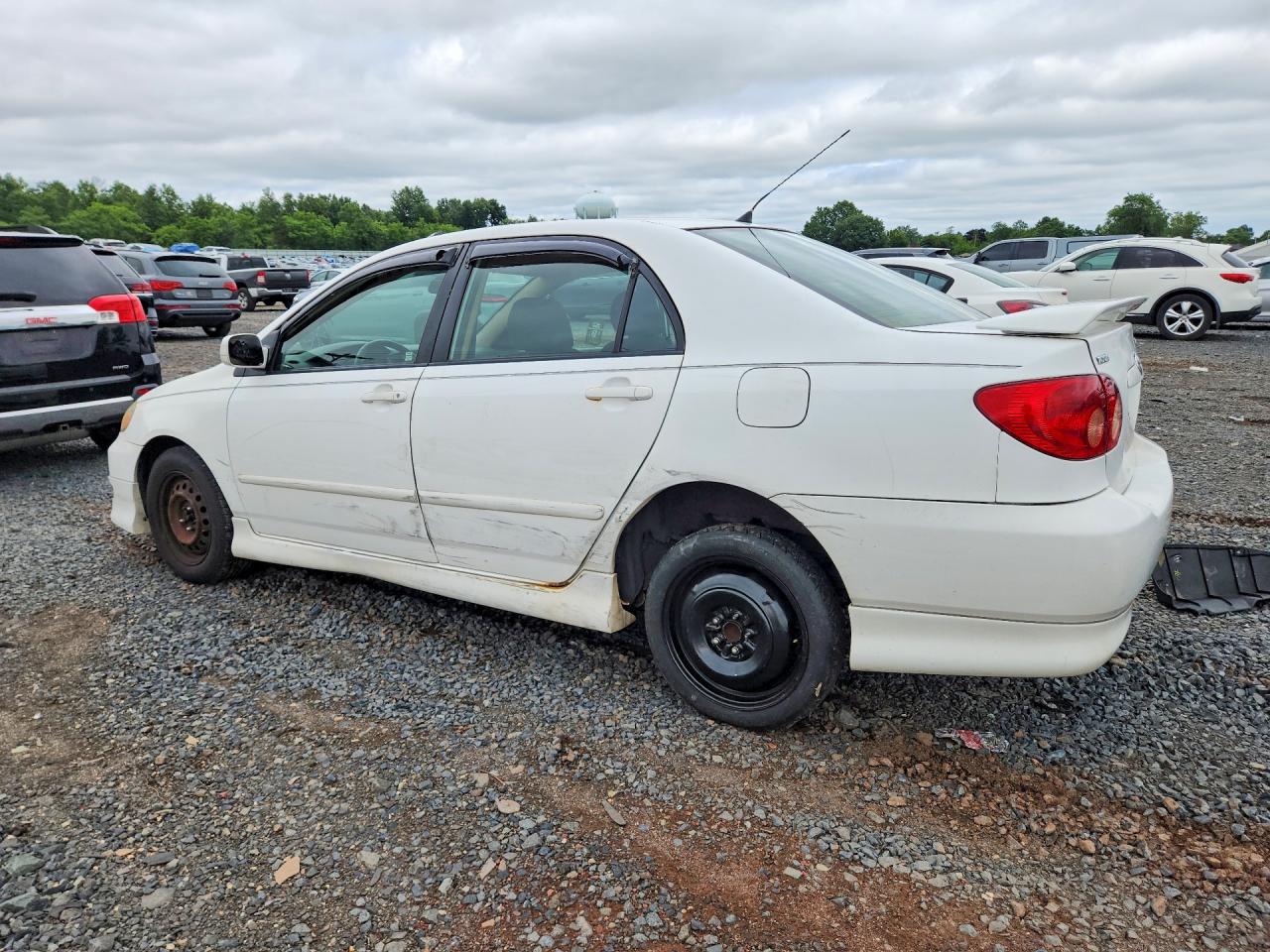 2006 Toyota Corolla S Белый vin: 2T1BR32E46C578609