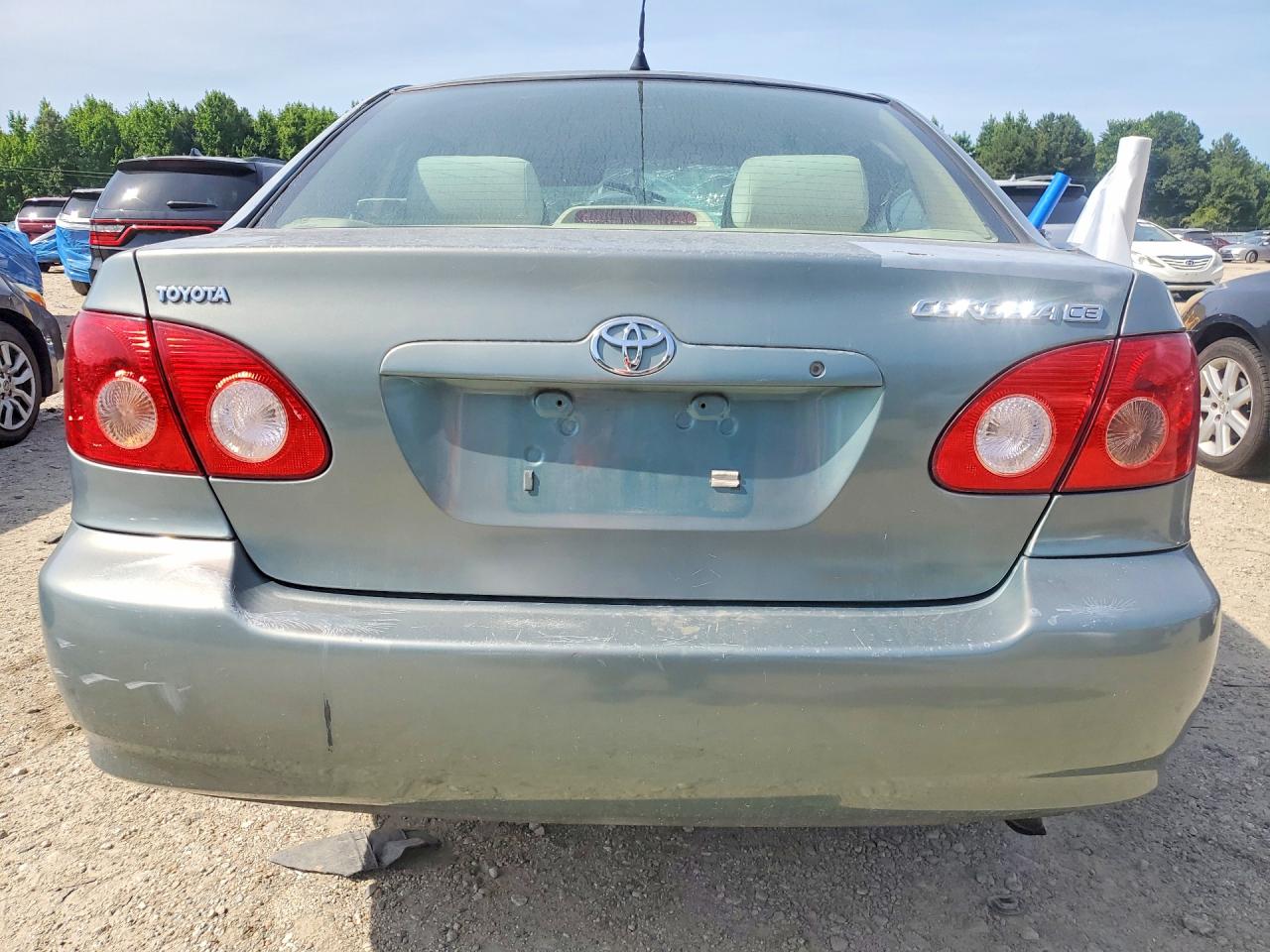 2006 Toyota Corolla Ce Green vin: 2T1BR32E46C597581