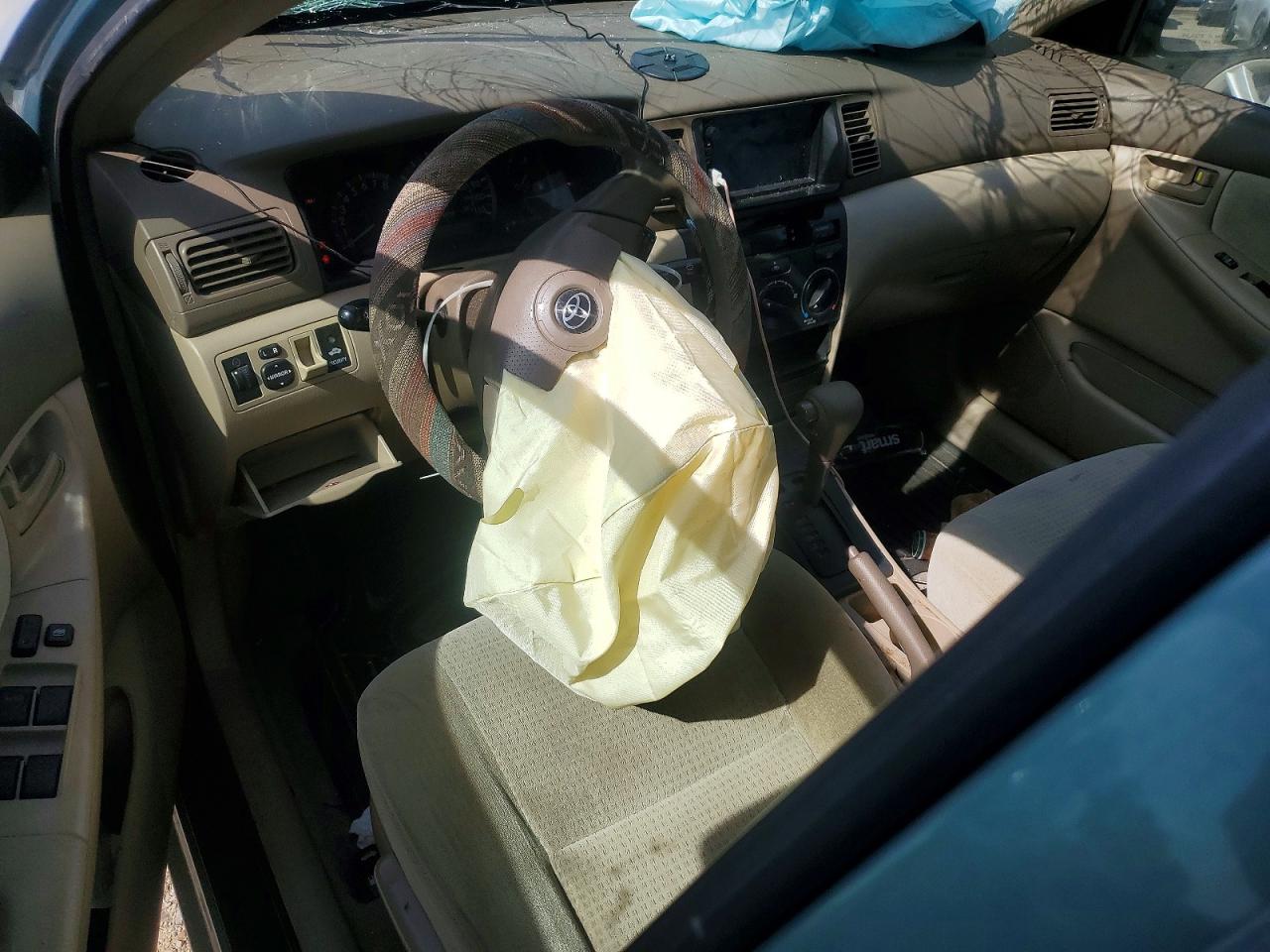 2006 Toyota Corolla Ce Green vin: 2T1BR32E46C597581