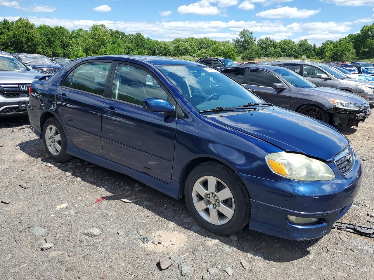 2006 Toyota Corolla S Blue vin: 2T1BR32E46C628649