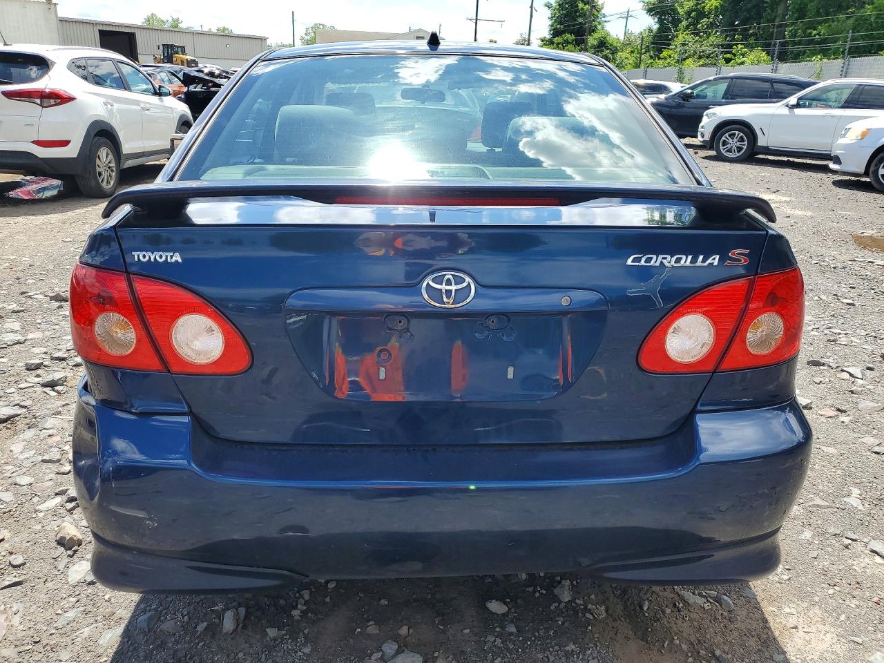 2006 Toyota Corolla S Blue vin: 2T1BR32E46C628649