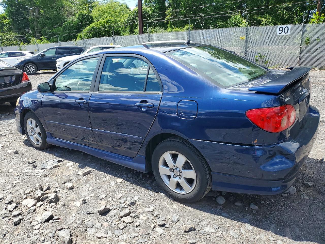 2006 Toyota Corolla S Blue vin: 2T1BR32E46C628649