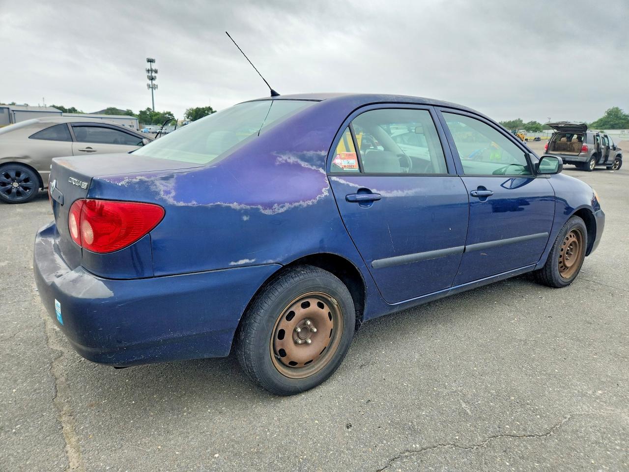 2006 Toyota Corolla Ce Blue vin: 2T1BR32E46C650800