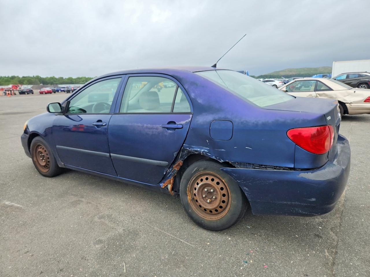 2006 Toyota Corolla Ce Blue vin: 2T1BR32E46C650800