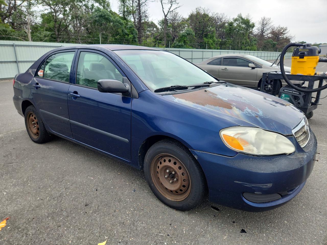 2006 Toyota Corolla Ce Blue vin: 2T1BR32E46C650800