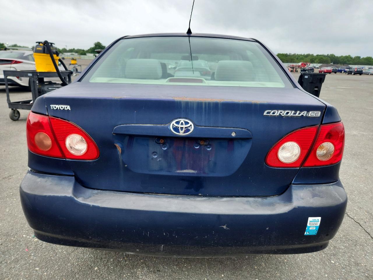 2006 Toyota Corolla Ce Blue vin: 2T1BR32E46C650800