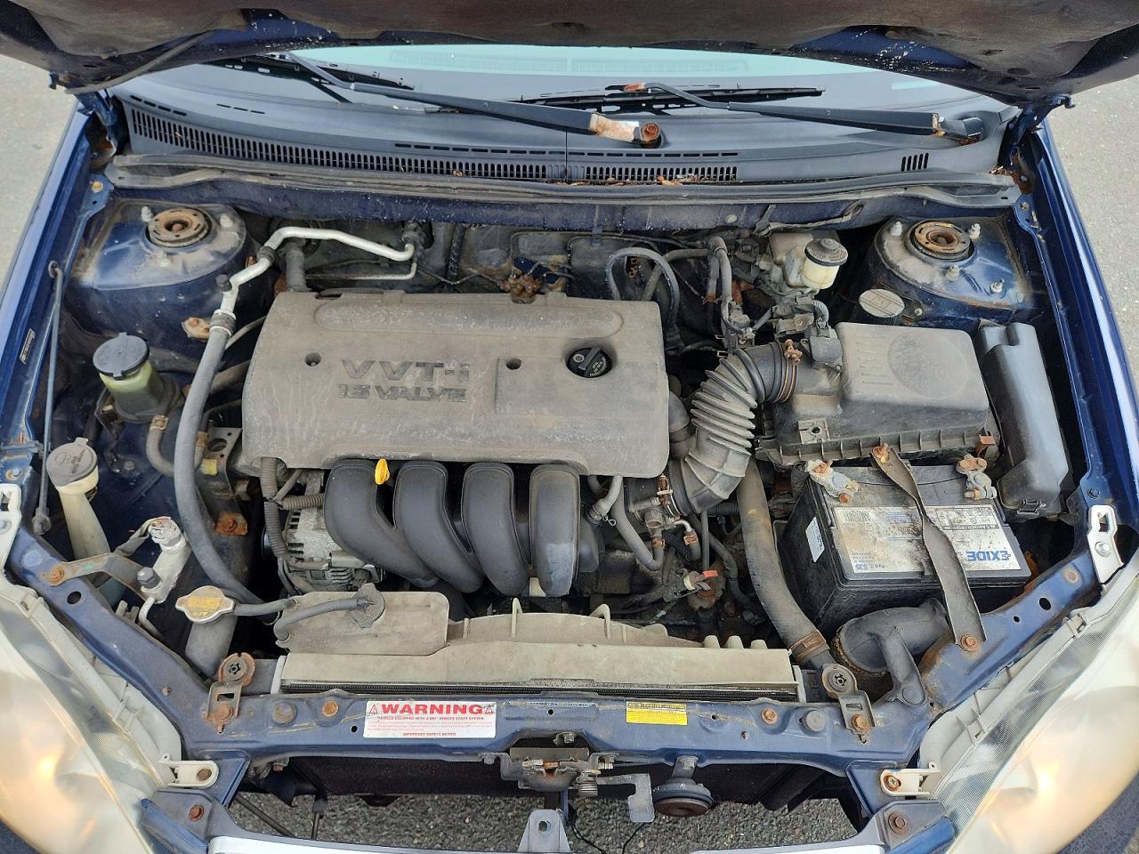 2006 Toyota Corolla Ce Blue vin: 2T1BR32E46C650800