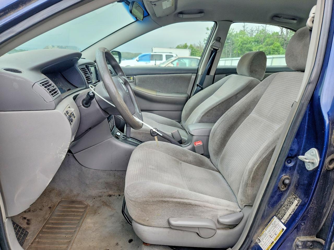 2006 Toyota Corolla Ce Blue vin: 2T1BR32E46C650800