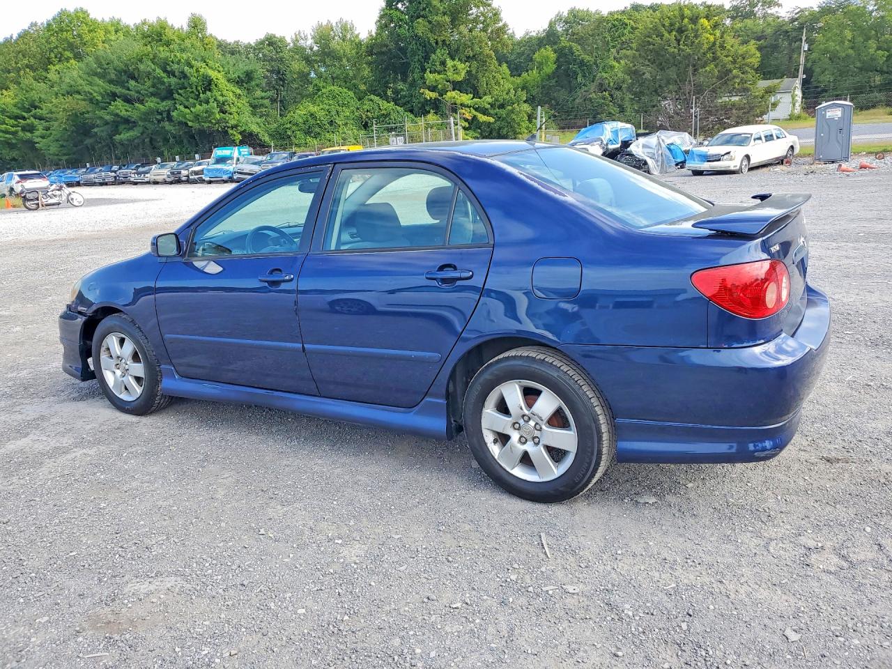 2006 Toyota Corolla S Blue vin: 2T1BR32E46C671453