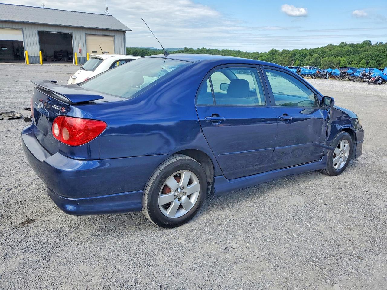 2006 Toyota Corolla S Blue vin: 2T1BR32E46C671453