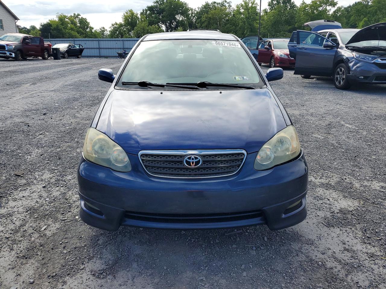 2006 Toyota Corolla S Blue vin: 2T1BR32E46C671453