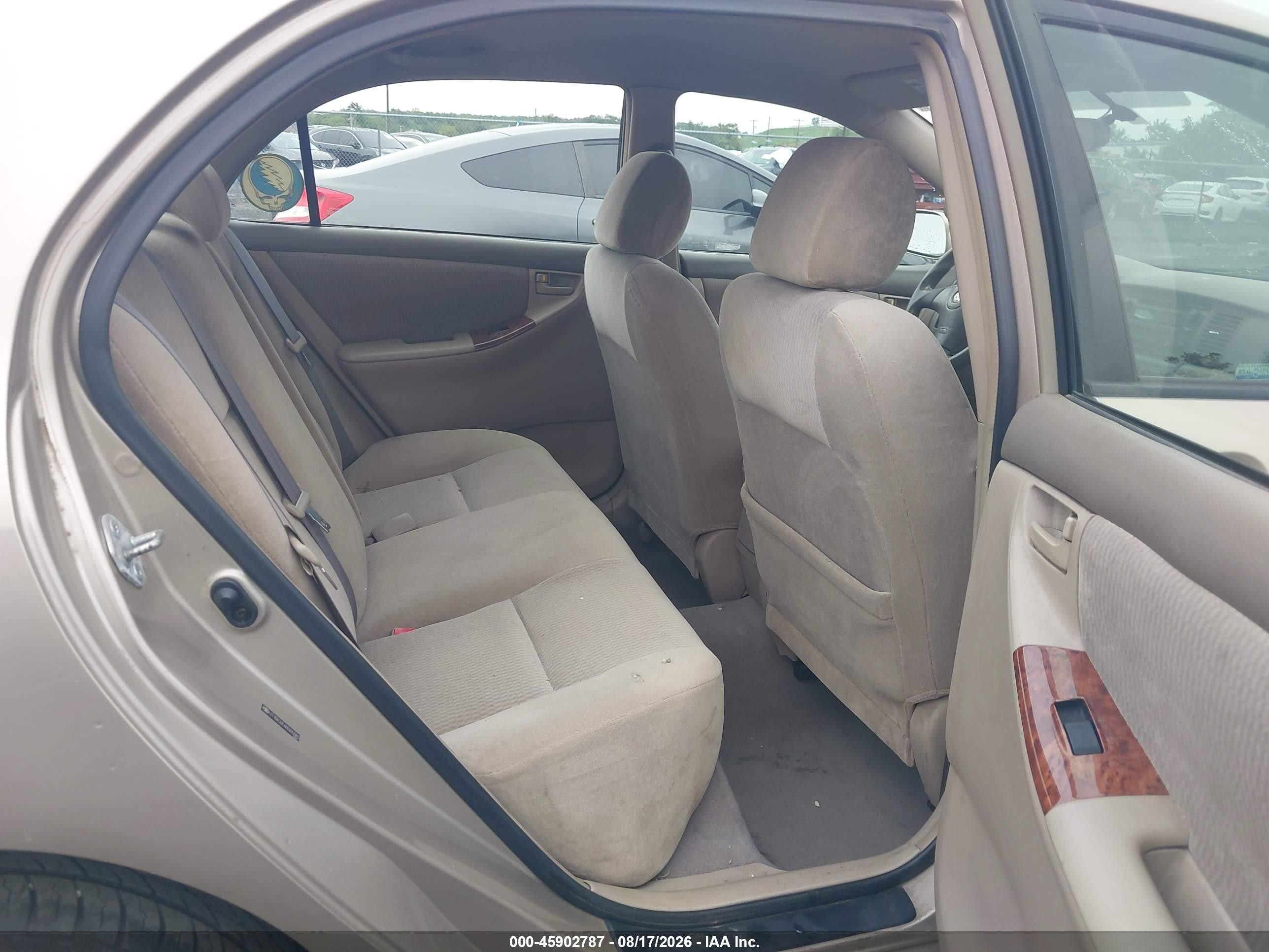 2006 Toyota Corolla Le Бежевый vin: 2T1BR32E46C693985