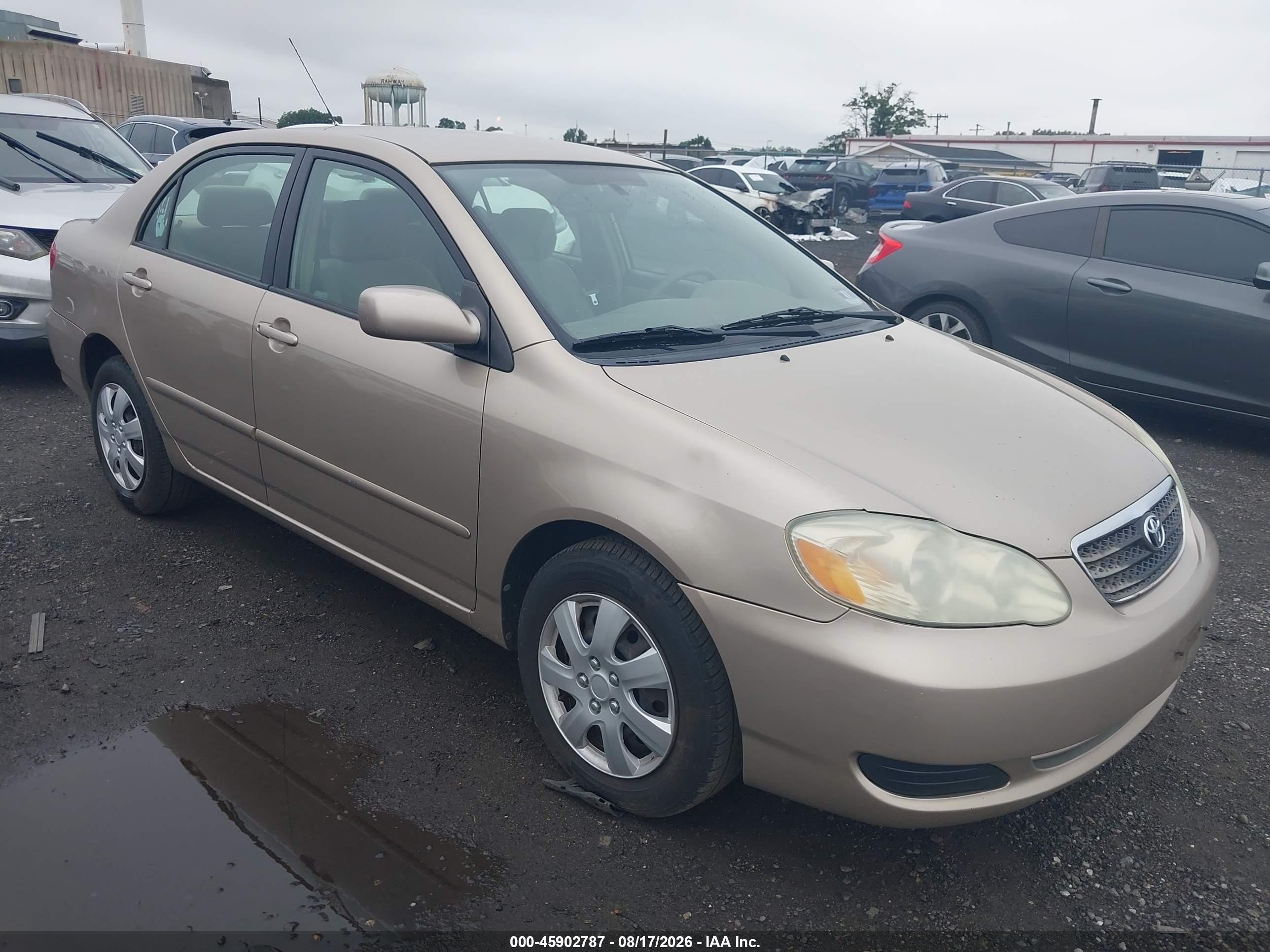 2006 Toyota Corolla Le Beige vin: 2T1BR32E46C693985
