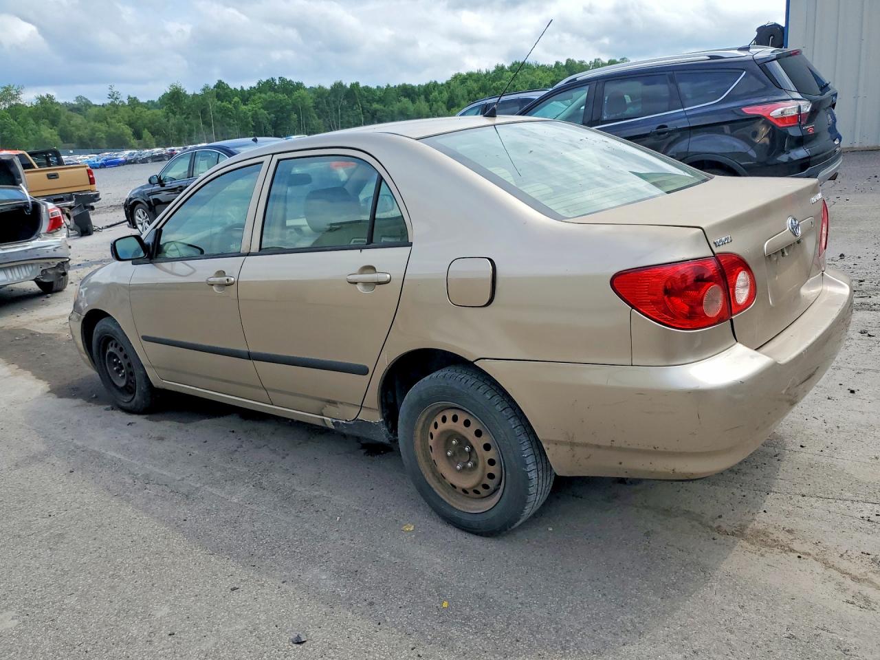 2006 Toyota Corolla Ce Золотой vin: 2T1BR32E46C704435